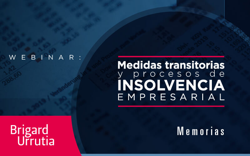 Webinar: Medidas transitorias y procesos de insolvencia empresarial