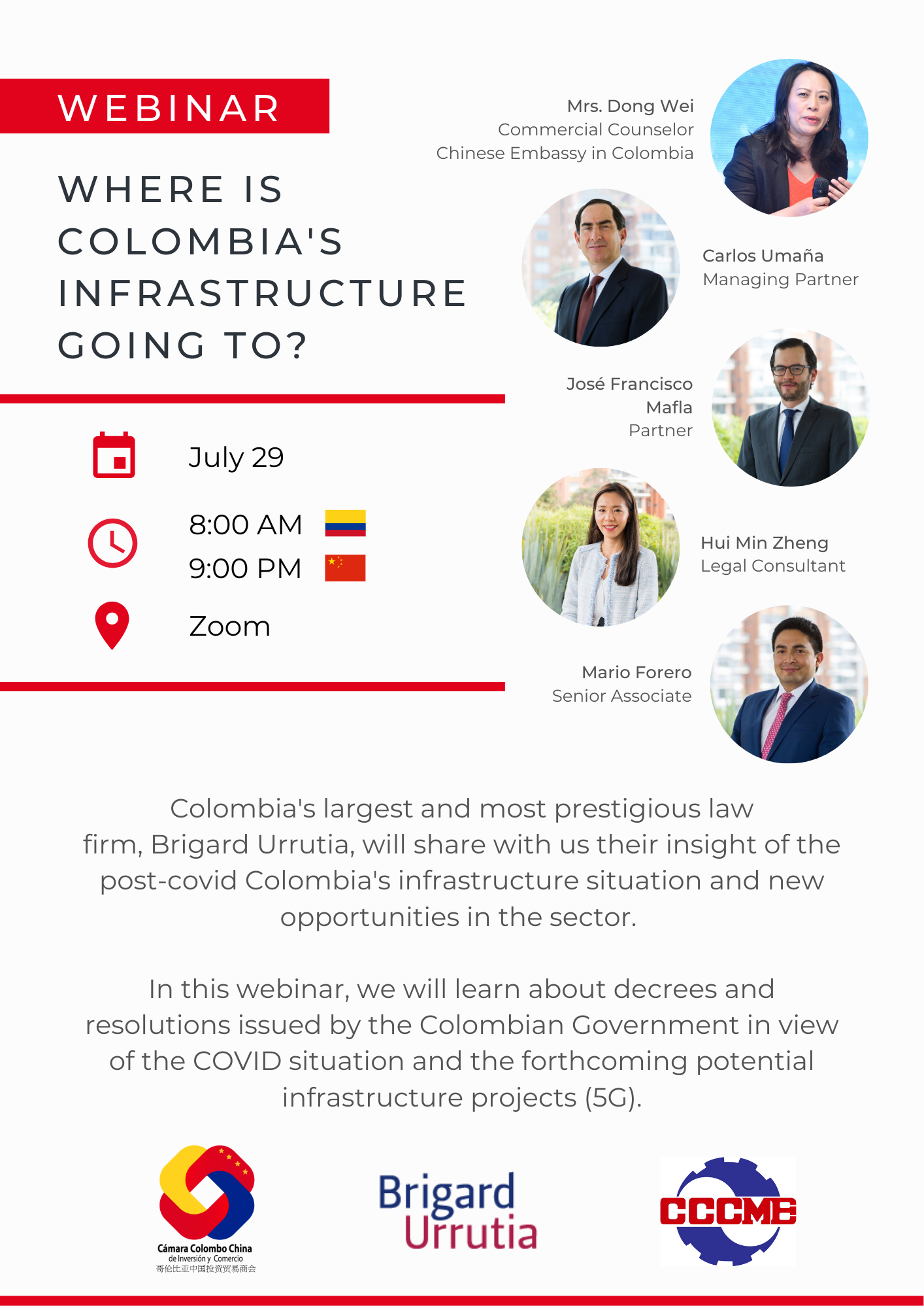 Webinar: Where is Colombia's infrastructure going to?