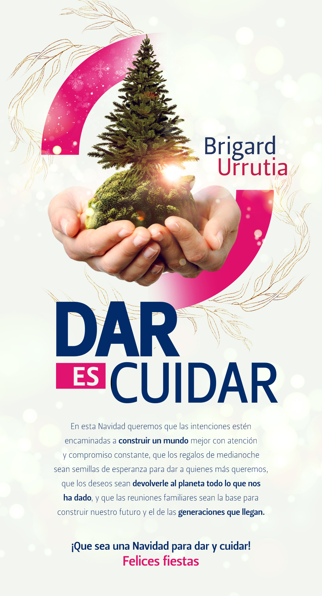 Dar es CuiDAR | ¡Felices fiestas te desea Brigard Urrutia!